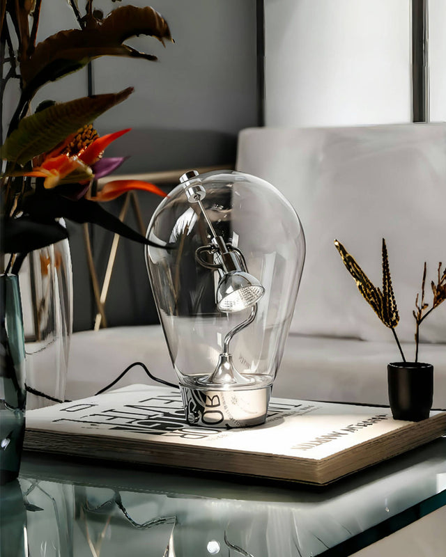Magnet Glass Table Lamp