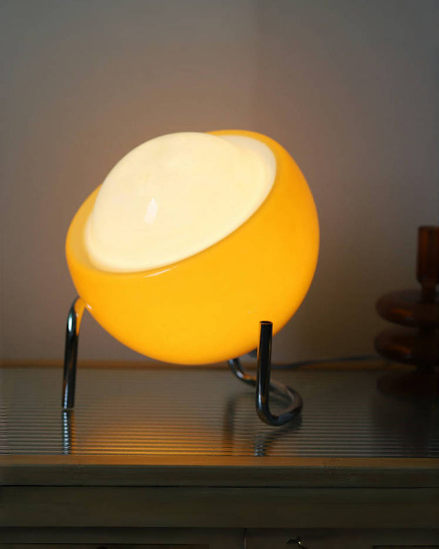 Planet Orange Table Lamp