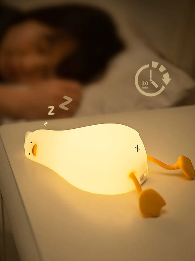 Lying Quack Silicone Night Light