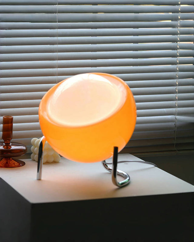 Planet Orange Table Lamp
