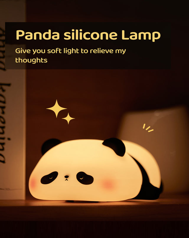 Panda Silicone Night Light